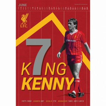 FC Liverpool kalendár Deluxe 2021
