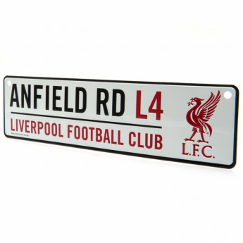 FC Liverpool ceduľa na okno Window Sign LB