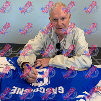 Legendy futbalový dres Rangers Gascoigne 2019-2020 Signed Shirt