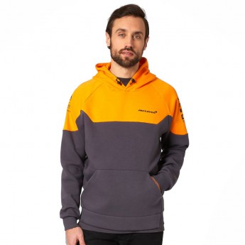 Mclaren Honda pánska mikina s kapucňou grey F1 Team 2021