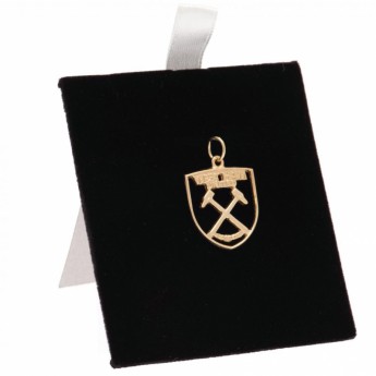 West Ham United zlatý prívesok 9ct Gold Pendant Crest
