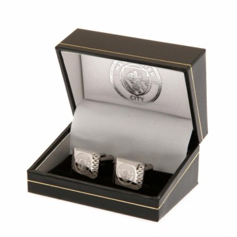 Manchester City manžetové gombíky Stainless Steel Cufflinks PT