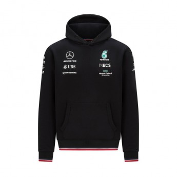 Men´s Hoodie Team Black Mercedes AMG F1 2021