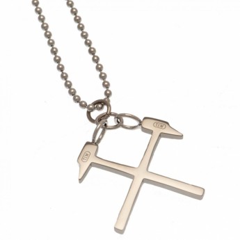 West Ham United retiazka na krk s príveskom Stainless Steel Pendant & Chain HM