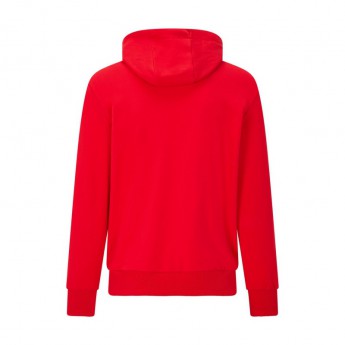 Ferrari pánska mikina s kapucňou PUMA Hoodie red F1 Team 2021