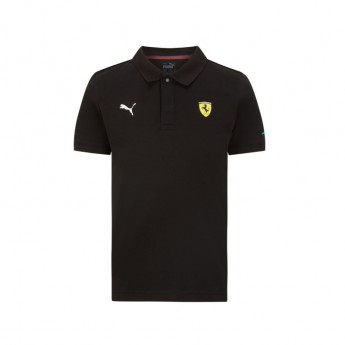 Ferrari detské polo tričko Classic PUMA Black F1 Team 2021