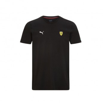Ferrari pánske tričko Small Shield PUMA Black F1 Team 2021