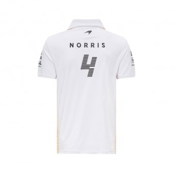 Mclaren Honda polokošeľa Norris White F1 Team 2021