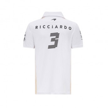 Mclaren Honda polokošeľa Ricciardo White F1 Team 2021