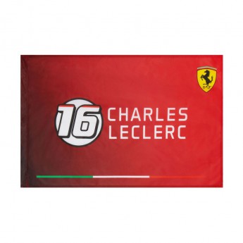 Ferrari vlajka Charles Leclerc 16 F1 Team 2021