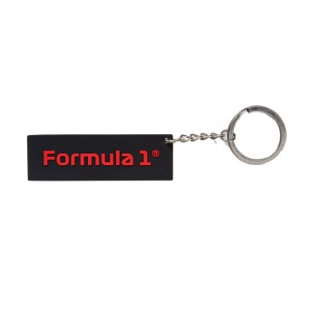 Formule 1 kľúčenka Logo Black F1 Team 2021
