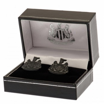 Newcastle United manžetové gombíky Black IP Cufflinks