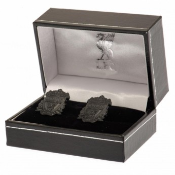 FC Liverpool manžetové gombíky Black IP Cufflinks