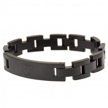 West Ham United náramok Black IP Bracelet