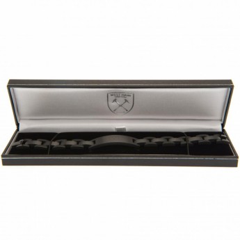 West Ham United náramok Black IP Bracelet