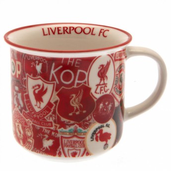 FC Liverpool hrnček Retro Print