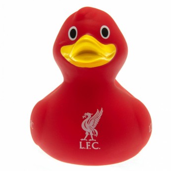 FC Liverpool kačička do vane Rubber red