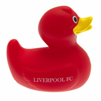 FC Liverpool kačička do vane Rubber red