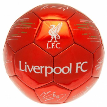 FC Liverpool futbalová lopta Football Signature RD - size 5