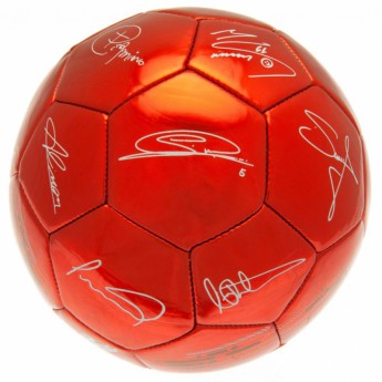 FC Liverpool futbalová lopta Football Signature RD - size 5