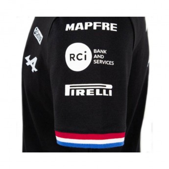 Alpine F1 polokošeľa Black F1 Team 2021