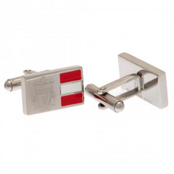 FC Liverpool manžetové gombíky Stainless Steel Stripe Cufflinks