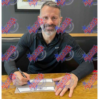 Legendy futbalový dres Manchester United Giggs 2019-2020 Signed Shirt