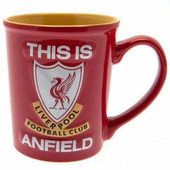 FC Liverpool hrnček Embossed Jumbo