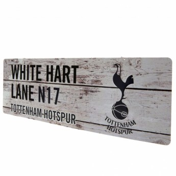 Tottenham kovová značka garden sign