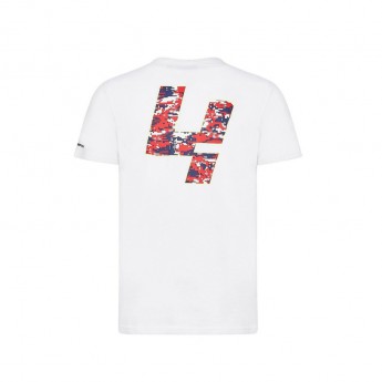 Mclaren Honda pánske tričko Lando NO4 SE British GP Glitch White F1 Team 2021
