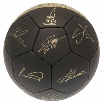 FC Liverpool futbalová lopta Gold phantom signature football