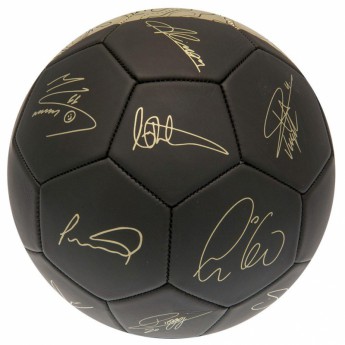 FC Liverpool futbalová lopta Gold phantom signature football