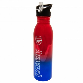 FC Arsenal fľaša na pitie UV Metallic Drinks Bottle