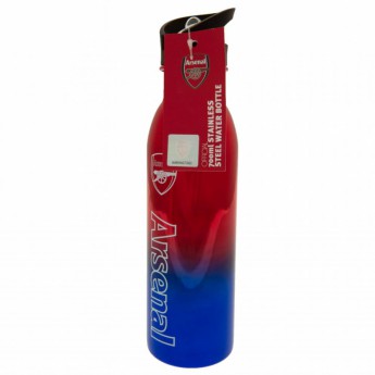 FC Arsenal fľaša na pitie UV Metallic Drinks Bottle