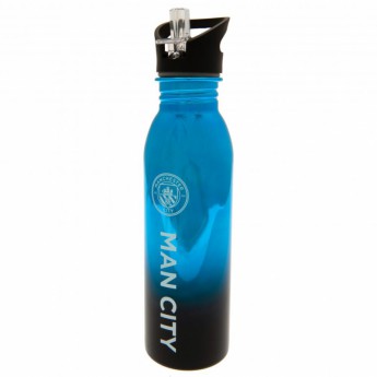 Manchester City fľaša na pitie UV Metallic Drinks Bottle