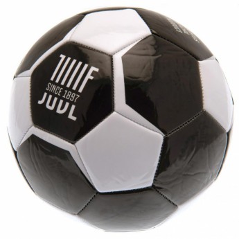 Juventus Torino futbalová lopta football black and white