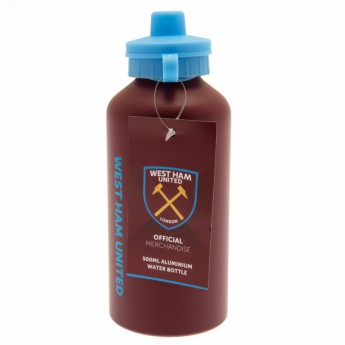 West Ham United fľaša na pitie Aluminium Drinks Bottle MT