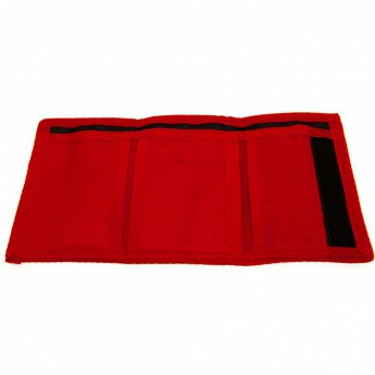 FC Arsenal peňaženka z nylonu Nylon wallet red