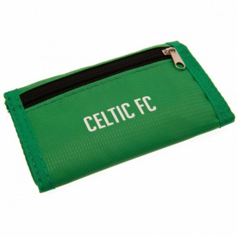 FC Celtic peňaženka z nylonu Nylon wallet green