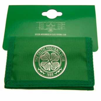FC Celtic peňaženka z nylonu Nylon wallet green