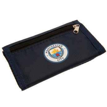 Manchester City peňaženka z nylonu Nylon wallet black