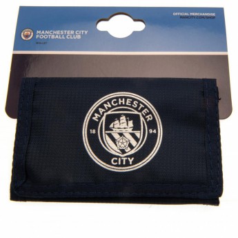 Manchester City peňaženka z nylonu Nylon wallet black