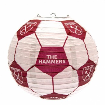 West Ham United farebné papiere paper light shade
