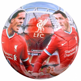 FC Liverpool futbalová lopta players photo football - 5