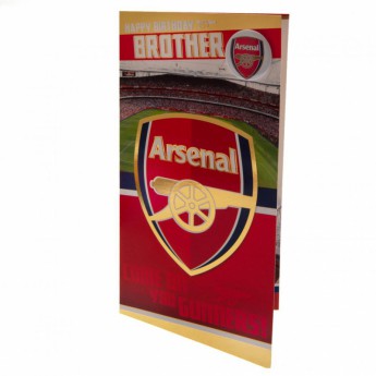 FC Arsenal blahoprianie Birthday Card Brother
