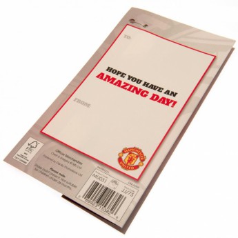 Manchester United blahoprianie Birthday Card Brother