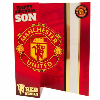 Manchester United blahoprianie Birthday Card Son