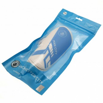 Manchester City detské futbalové chrániče shin pads youths