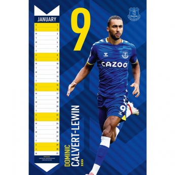 FC Everton kalendár 2022