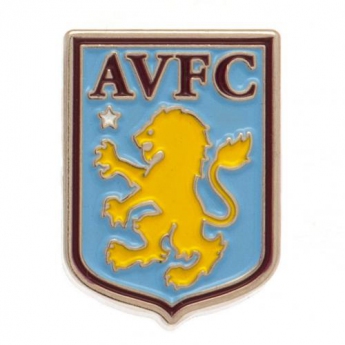 Aston Villa kovový odznak badge